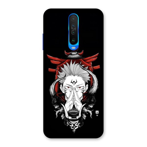 Demon King Sukuna Back Case for Poco X2