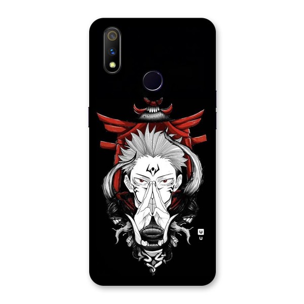 Demon King Sukuna Back Case for Realme 3 Pro