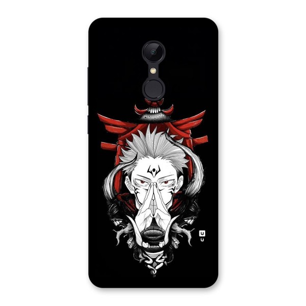 Demon King Sukuna Back Case for Redmi 5