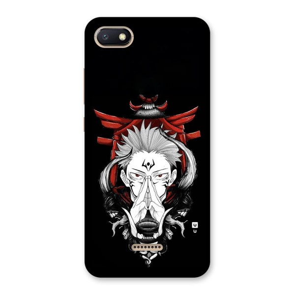 Demon King Sukuna Back Case for Redmi 6A