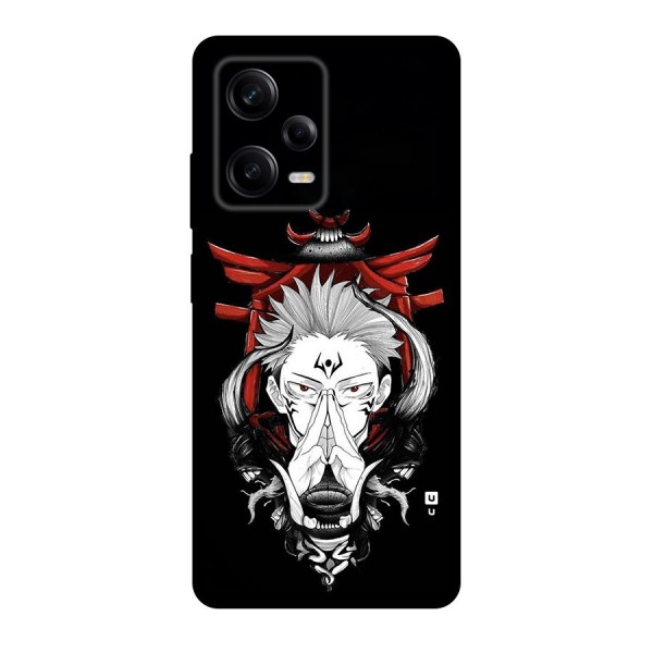 Demon King Sukuna Back Case for Redmi Note 12 Pro