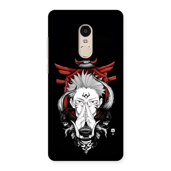 Demon King Sukuna Back Case for Redmi Note 4