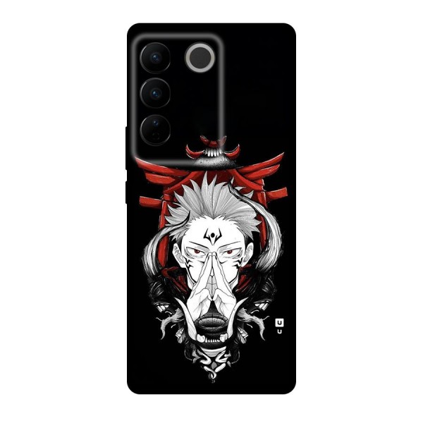 Demon King Sukuna Back Case for Vivo V27