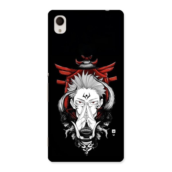 Demon King Sukuna Back Case for Xperia M4 Aqua