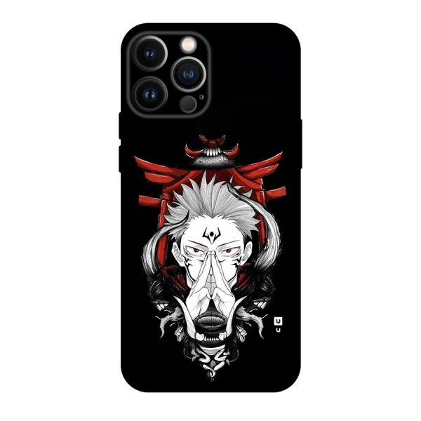 Demon King Sukuna Back Case for iPhone 13 Pro Max