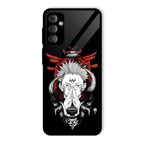 Demon King Sukuna Glass Back Case for Galaxy F23