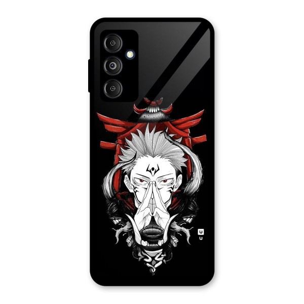 Demon King Sukuna Glass Back Case for Galaxy M14 5G