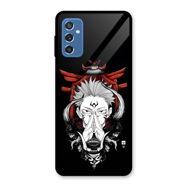 Demon King Sukuna Glass Back Case for Galaxy M52 5G