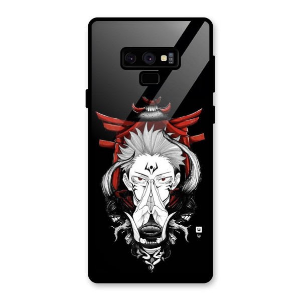 Demon King Sukuna Glass Back Case for Galaxy Note 9