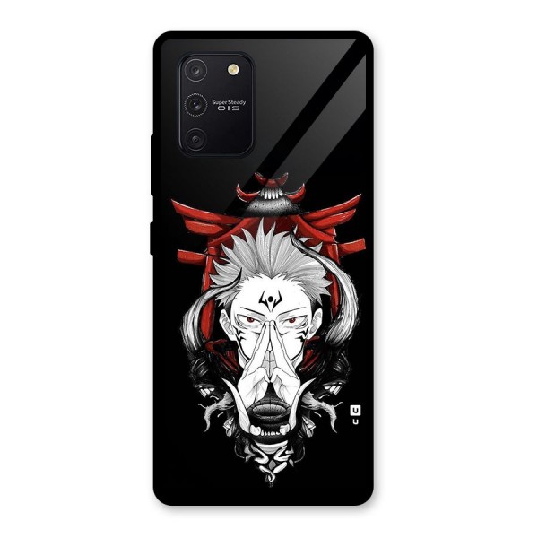 Demon King Sukuna Glass Back Case for Galaxy S10 Lite