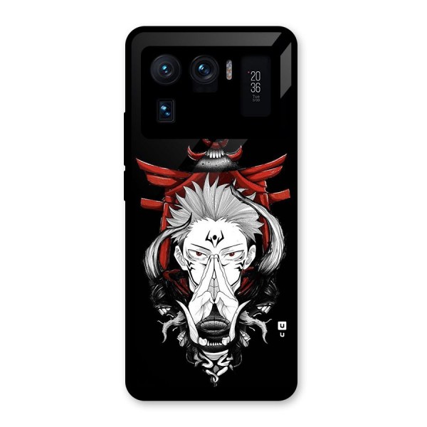 Demon King Sukuna Glass Back Case for Mi 11 Ultra