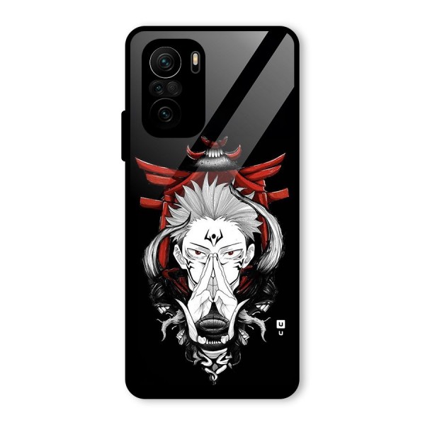 Demon King Sukuna Glass Back Case for Mi 11x