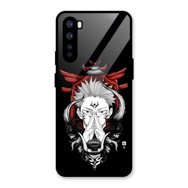 Demon King Sukuna Glass Back Case for OnePlus Nord