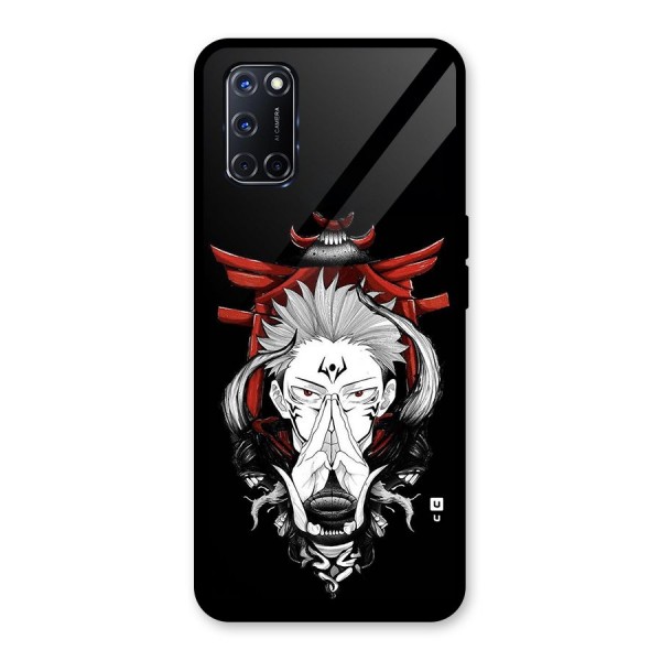 Demon King Sukuna Glass Back Case for Oppo A52