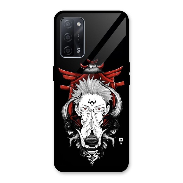 Demon King Sukuna Glass Back Case for Oppo A53s 5G