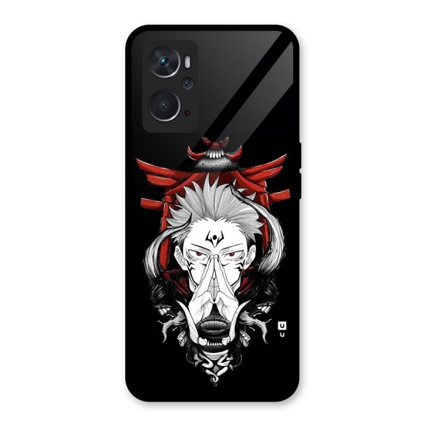 Demon King Sukuna Glass Back Case for Oppo K10 4G