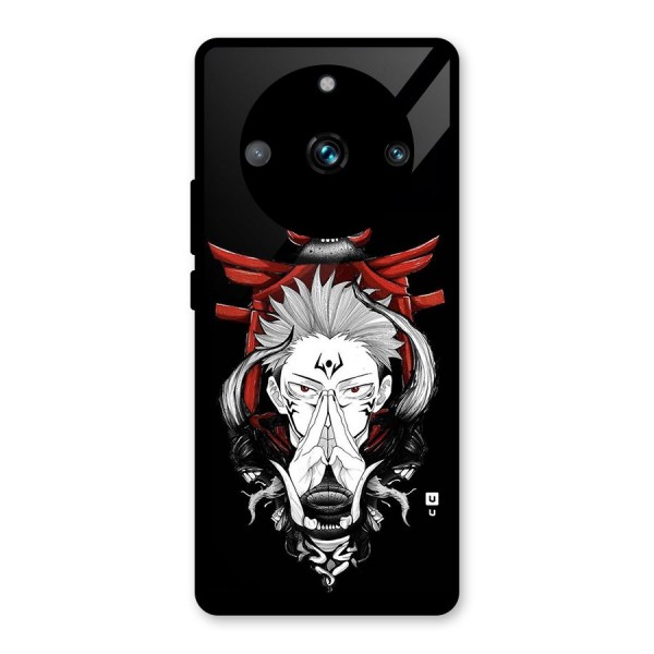 Demon King Sukuna Glass Back Case for Realme 11 Pro