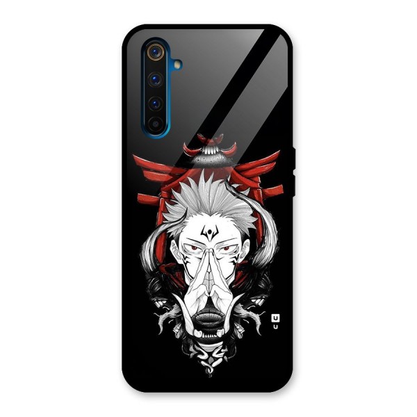 Demon King Sukuna Glass Back Case for Realme 6 Pro