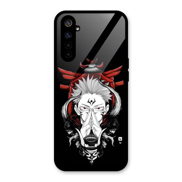 Demon King Sukuna Glass Back Case for Realme 6i