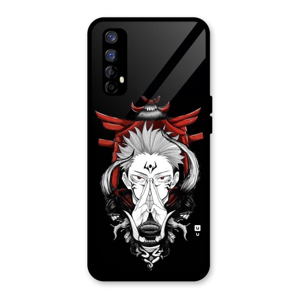 Demon King Sukuna Glass Back Case for Realme 7