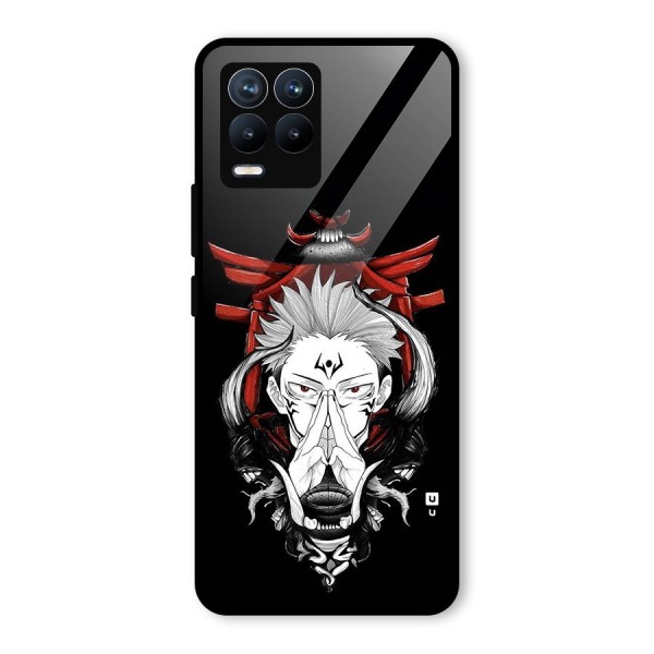 Demon King Sukuna Glass Back Case for Realme 8