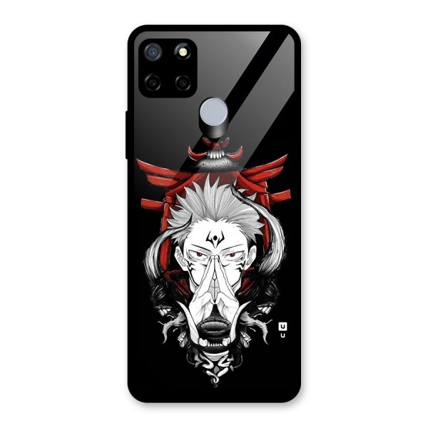 Demon King Sukuna Glass Back Case for Realme C12