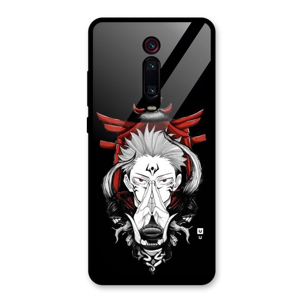 Demon King Sukuna Glass Back Case for Redmi K20 Pro