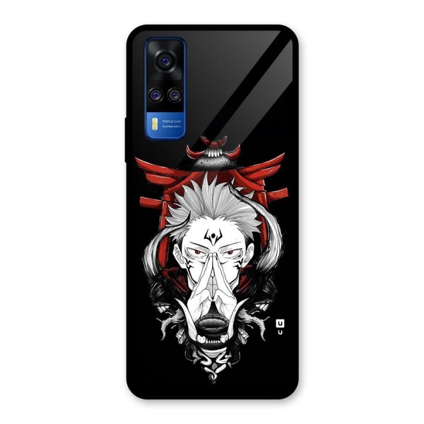 Demon King Sukuna Glass Back Case for Vivo Y51