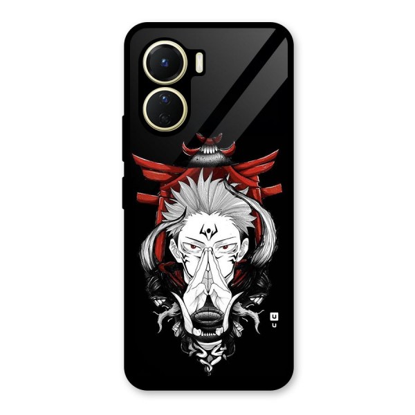 Demon King Sukuna Glass Back Case for Vivo Y56