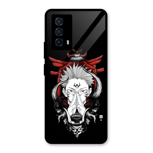 Demon King Sukuna Glass Back Case for Vivo iQOO Z5