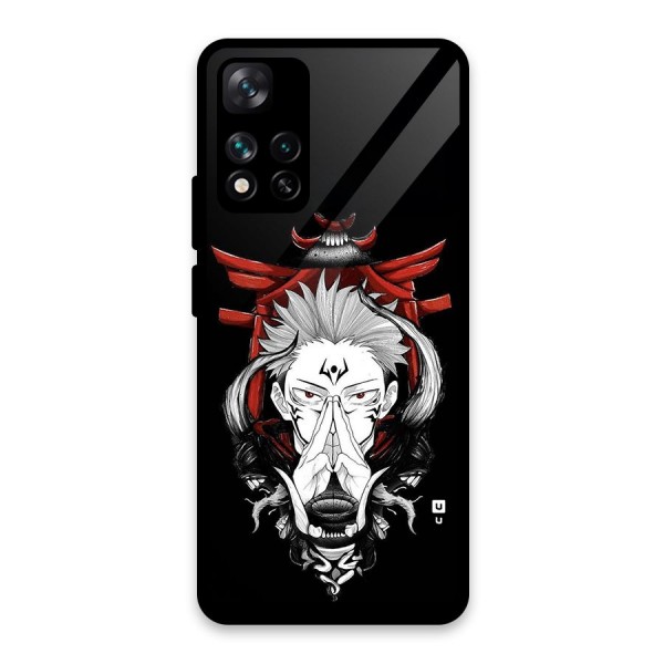 Demon King Sukuna Glass Back Case for Xiaomi 11i 5G