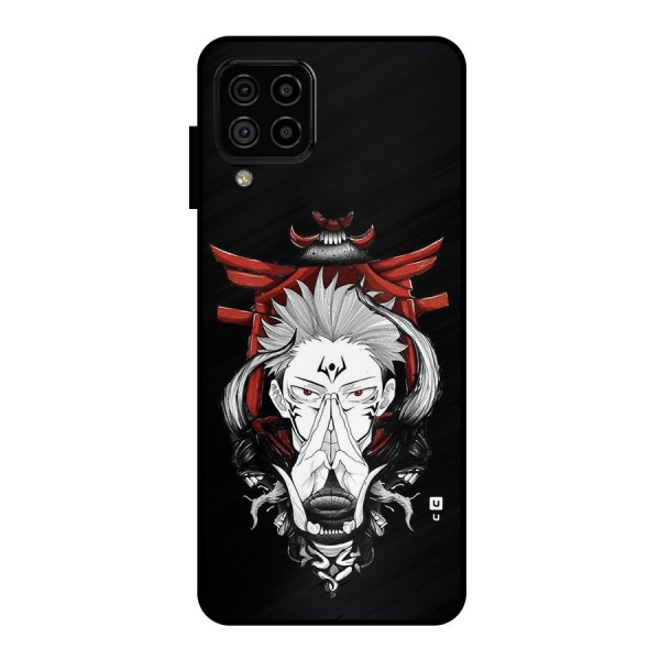 Demon King Sukuna Metal Back Case for Galaxy A22 4G