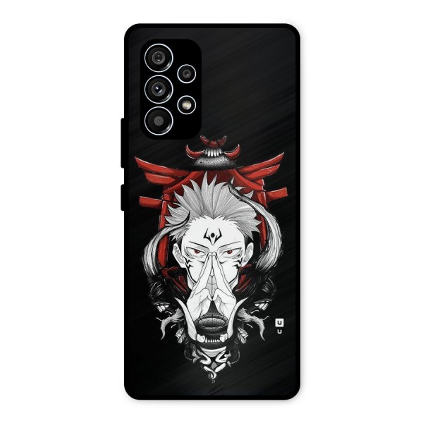 Demon King Sukuna Metal Back Case for Galaxy A53 5G