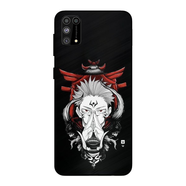 Demon King Sukuna Metal Back Case for Galaxy F41