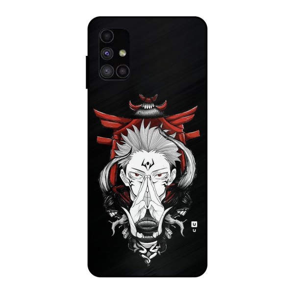 Demon King Sukuna Metal Back Case for Galaxy M51