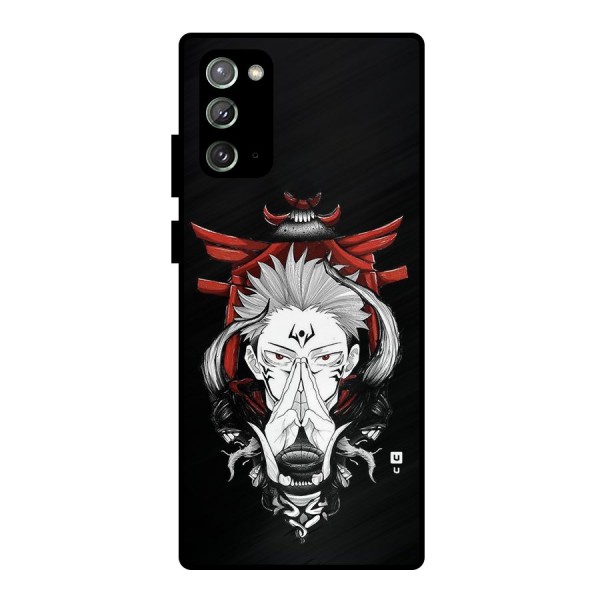 Demon King Sukuna Metal Back Case for Galaxy Note 20