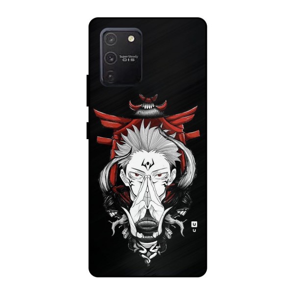 Demon King Sukuna Metal Back Case for Galaxy S10 Lite