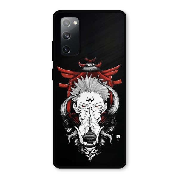 Demon King Sukuna Metal Back Case for Galaxy S20 FE