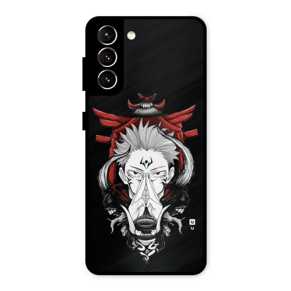 Demon King Sukuna Metal Back Case for Galaxy S21 5G