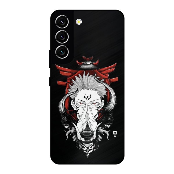 Demon King Sukuna Metal Back Case for Galaxy S22 5G