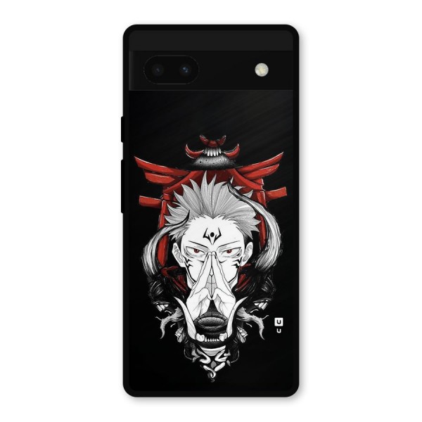 Demon King Sukuna Metal Back Case for Google Pixel 6a