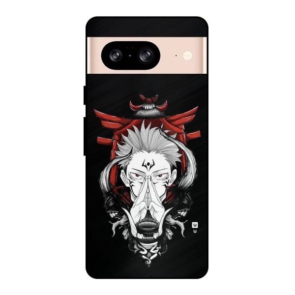 Demon King Sukuna Metal Back Case for Google Pixel 8