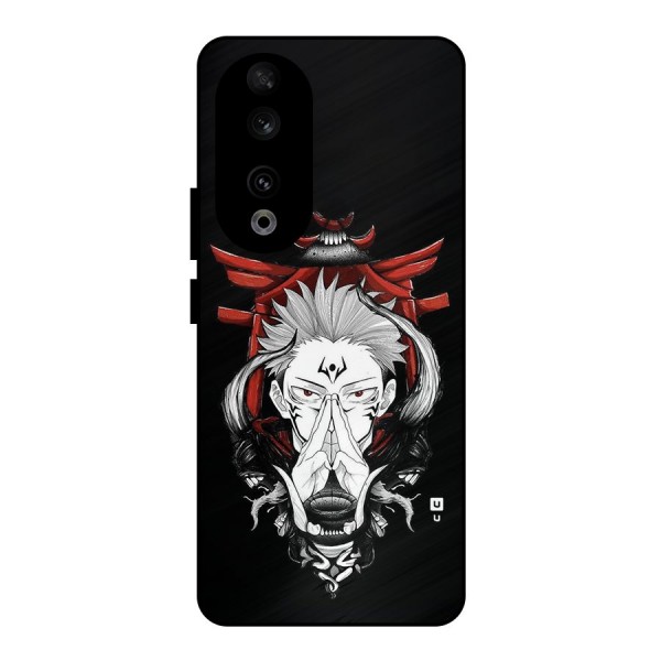 Demon King Sukuna Metal Back Case for Honor 90