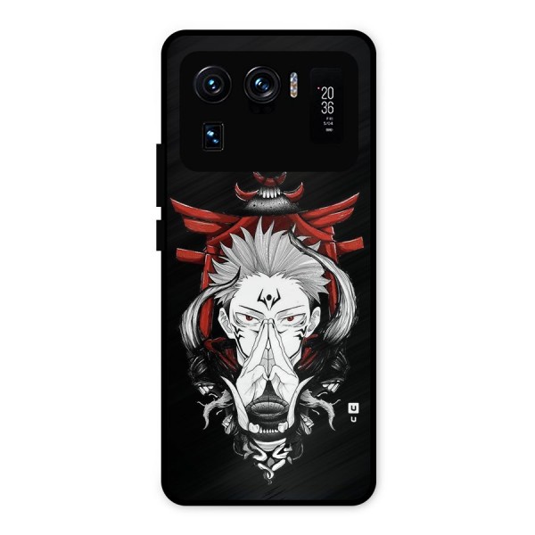 Demon King Sukuna Metal Back Case for Mi 11 Ultra