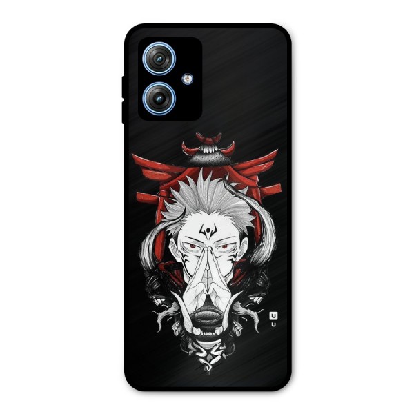 Demon King Sukuna Metal Back Case for Moto G54