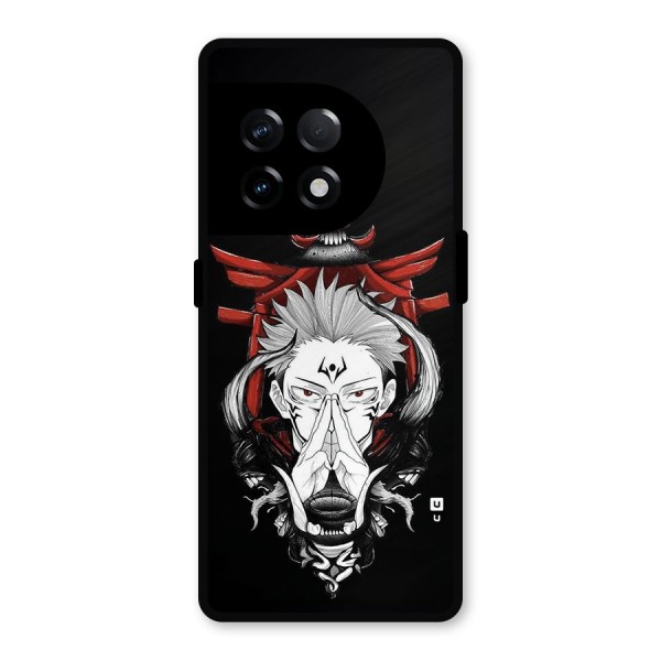 Demon King Sukuna Metal Back Case for OnePlus 11R