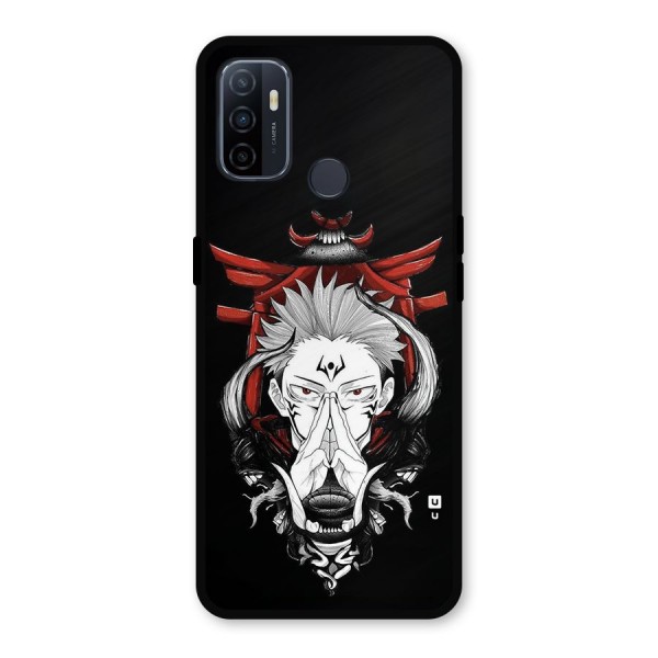 Demon King Sukuna Metal Back Case for Oppo A53