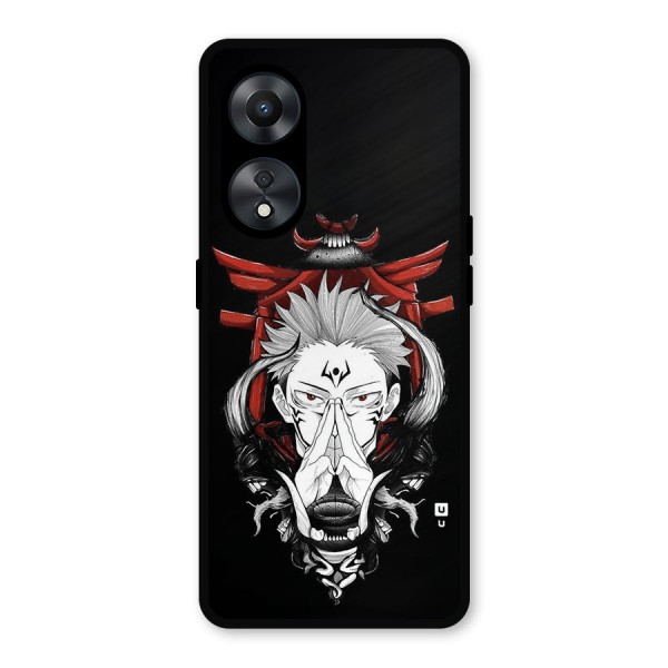 Demon King Sukuna Metal Back Case for Oppo A78