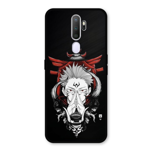 Demon King Sukuna Metal Back Case for Oppo A9 (2020)