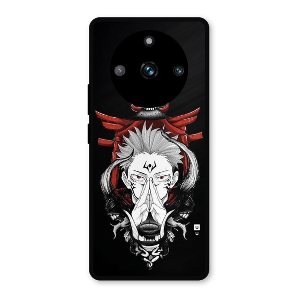 Demon King Sukuna Metal Back Case for Realme 11 Pro